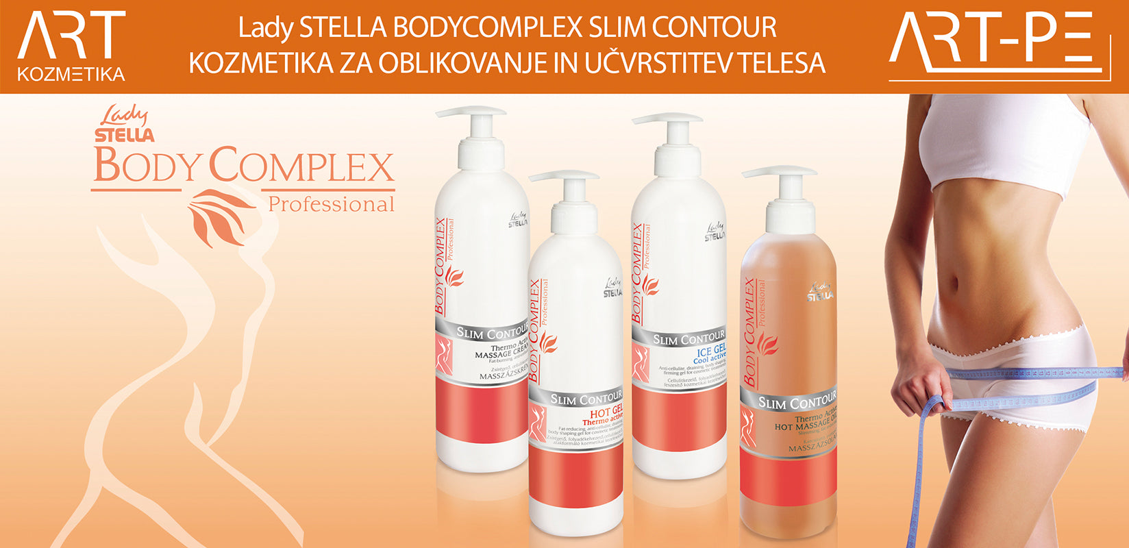 BodyComplex Slim Contour Termo aktivni gel 500ml