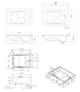 Masažna kad ART - Mantra - Odprodaja