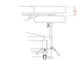 Masažna terapevtska miza Rora Fox-2234A | Acrum |