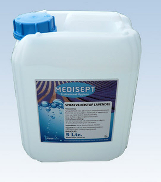 MEDISEPT tekočina za strojčke za pedikuro - sivka - 5L