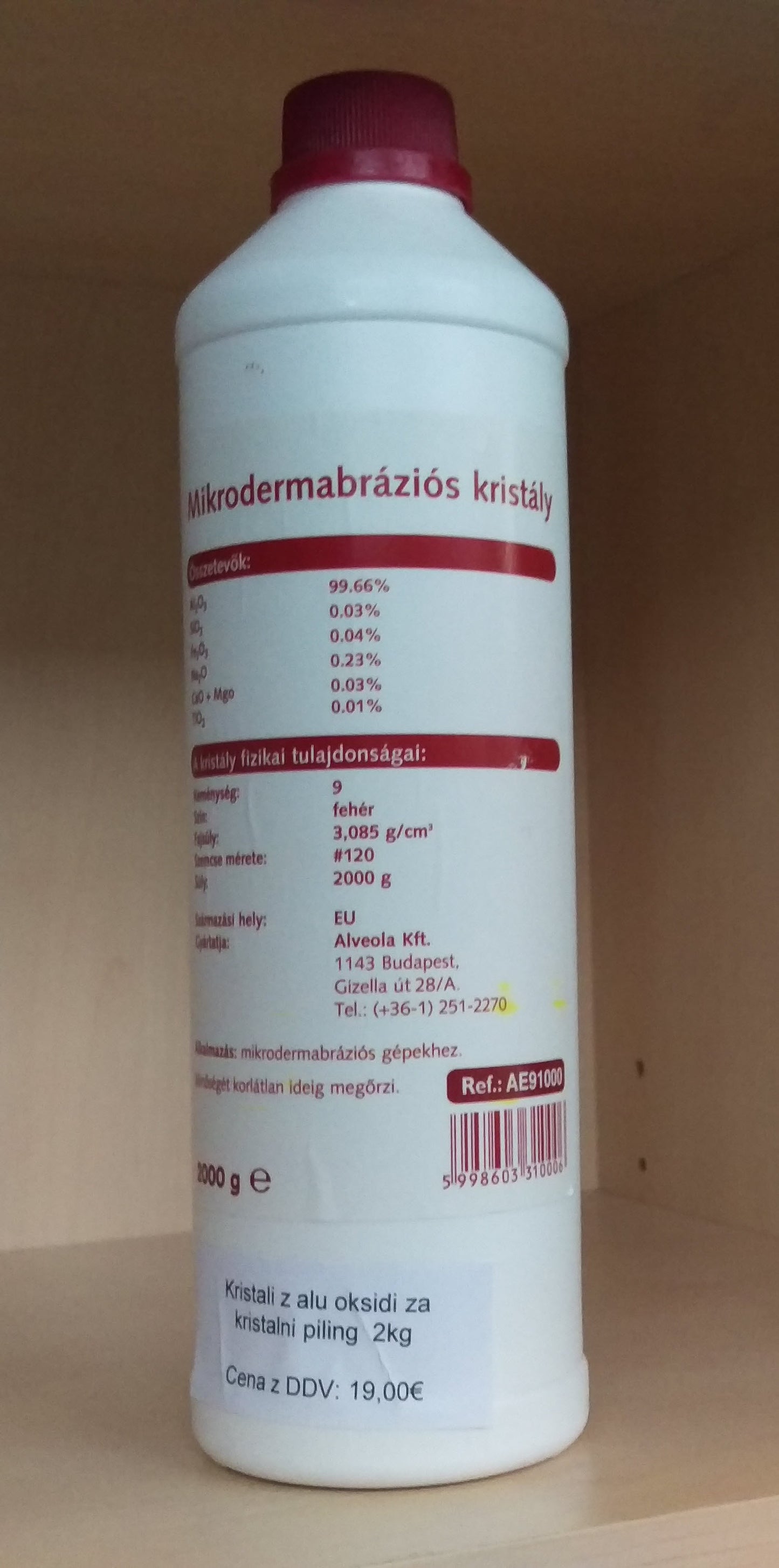 Mikrokristali za kristalnu dermoabraziju – 2 kg | ALV-001