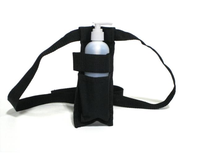 Nosilec za plastenko za masažno olje + plastenka 250mL