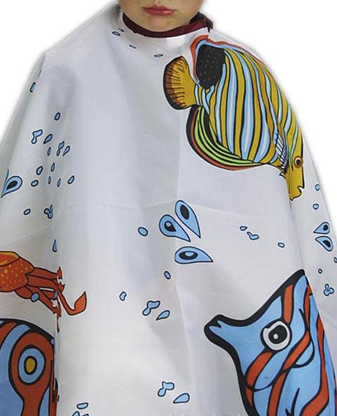 Ogrinjalo BRA otroško - belo z ribicami