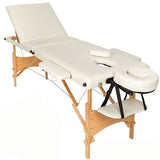 BELT 3-delna prenosna masažna miza - krem