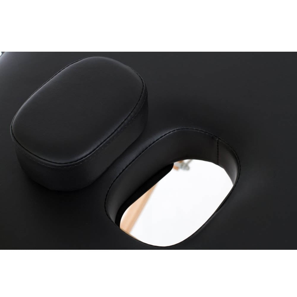 Prijenosni stol za masažu VIP OVAL 3 Black