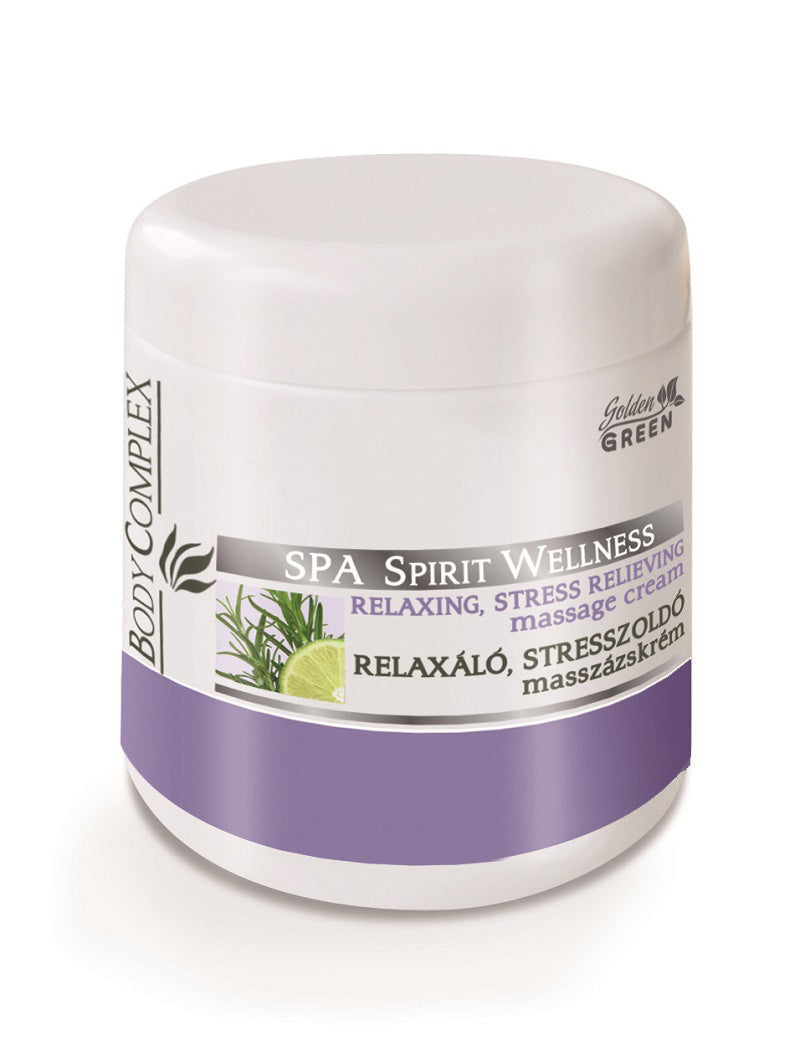 Masažna krema za sproščanje in lajšanje stresa