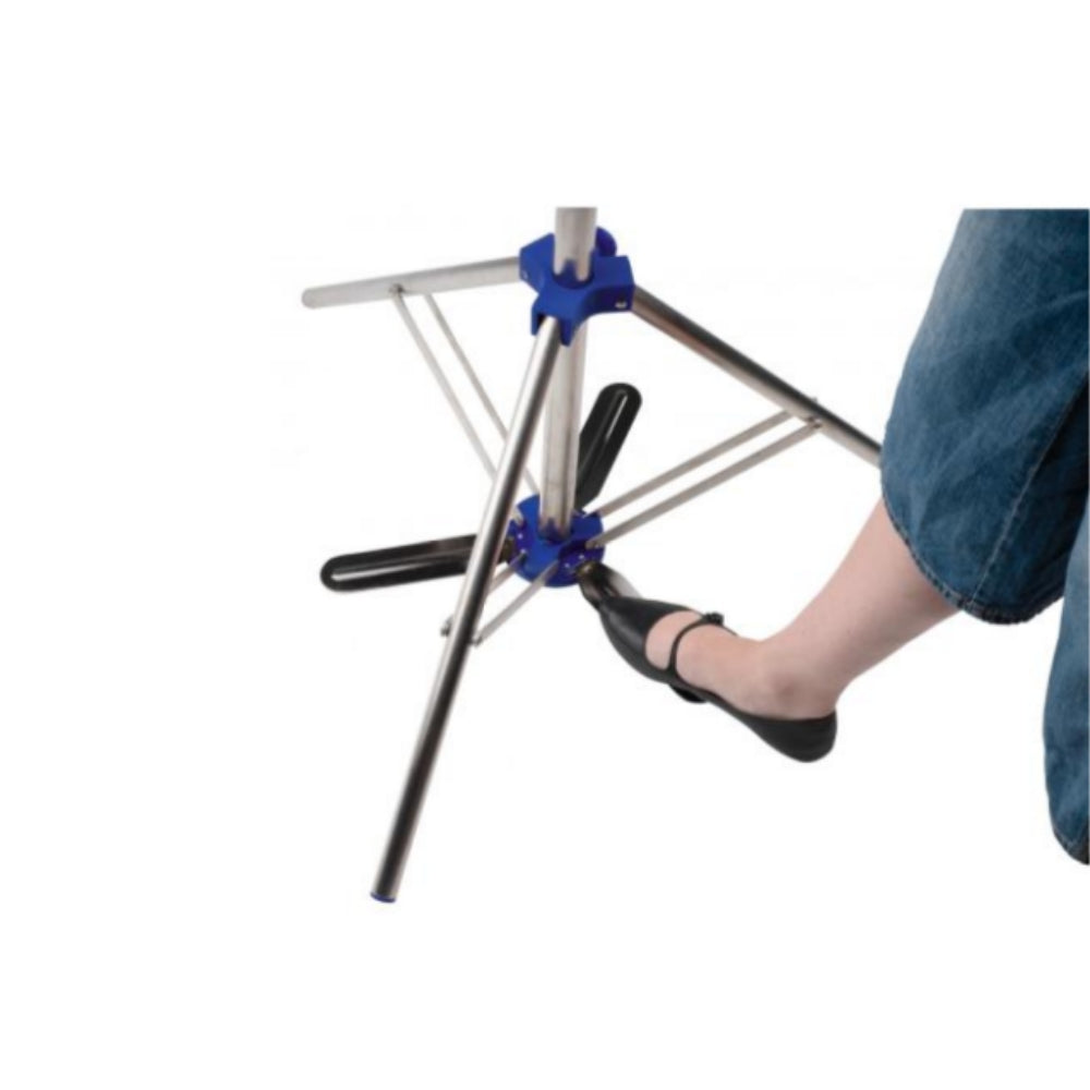 Samostoječe stojalo za lutke - črn