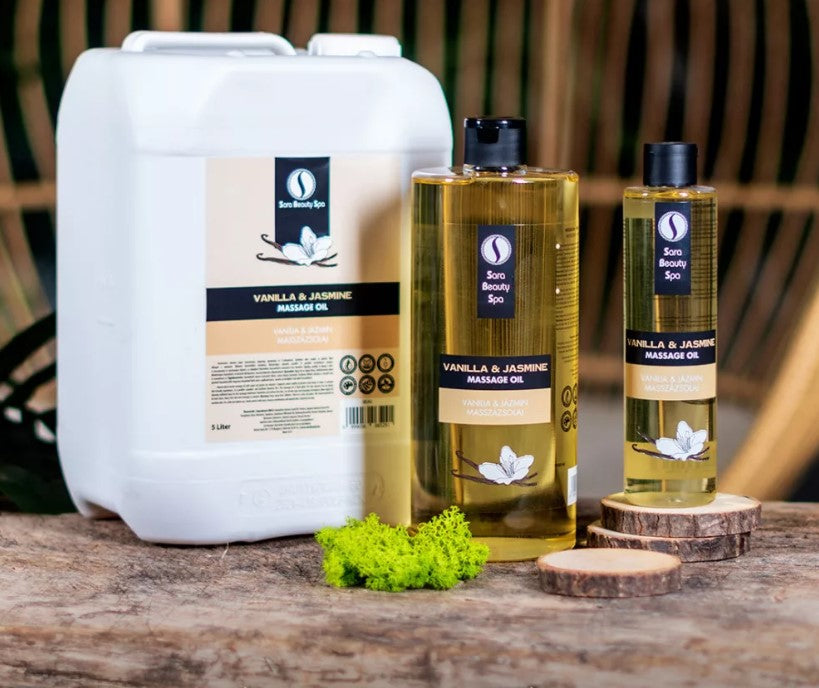 Arganovo masažno ulje s vanilijom i jasminom 250ml