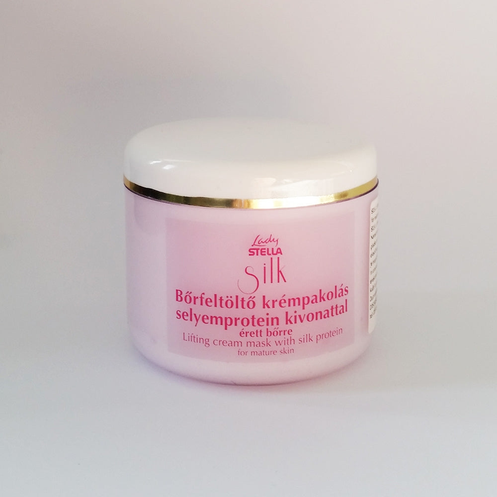 SILK Lifting kremna maska za zrelo kožo s svilenimi proteini