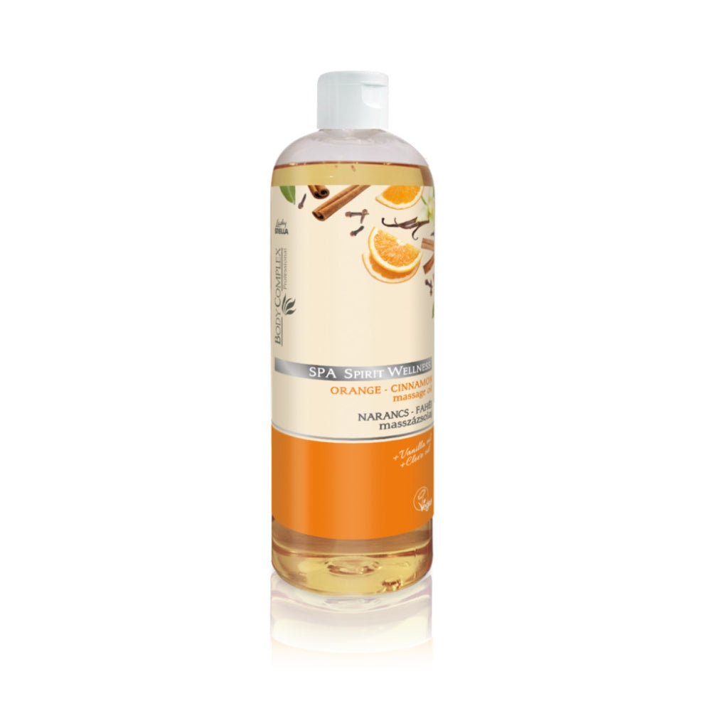 Spa Spirit wellness masažno olje - pomaranča in cimet 1000 ml