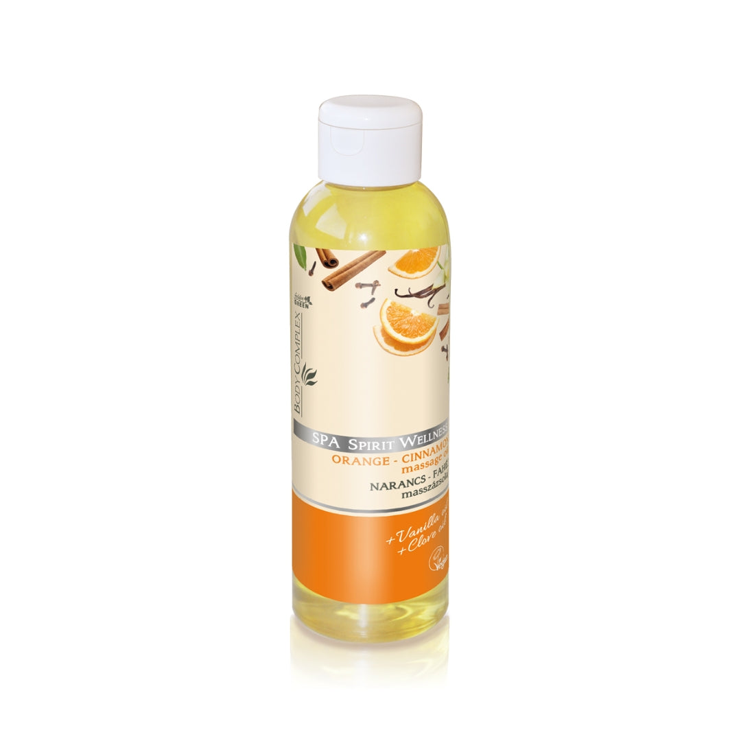 Spa Spirit wellness masažno olje - pomaranča in cimet 250 ml