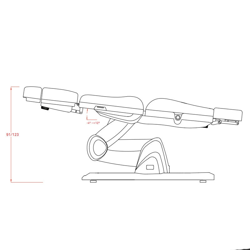 Pedikerski stol Fox-2250A | Talus