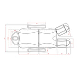 Pedikerski stol Fox-2250A | Talus