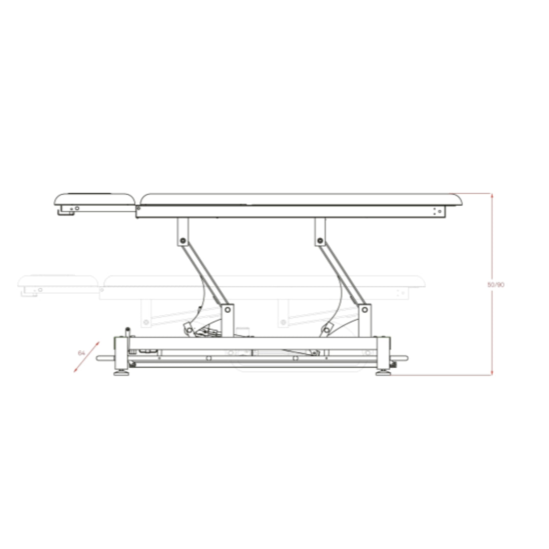 Terapevtska miza za fizioterapijo PH308