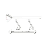 Terapevtska miza za fizioterapijo PH308