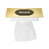 Sesalec za nohte - vgradni - zlat  AS4816