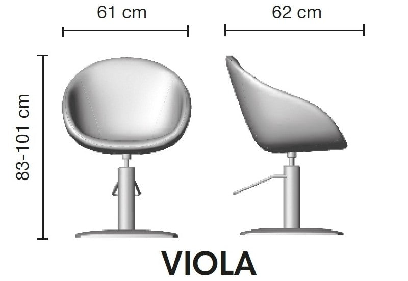 Frizerski stol Viola | Ceriotti