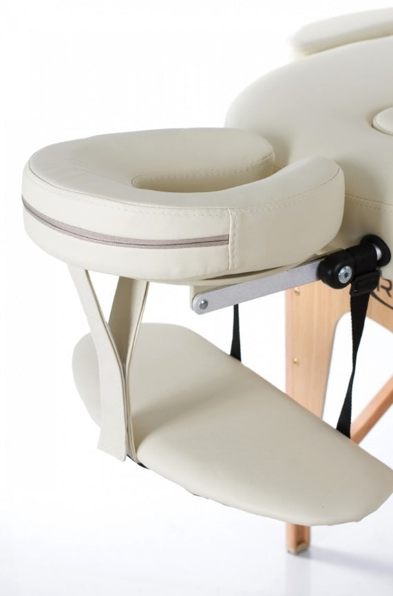Prenosna masažna miza VIP OVAL 2 Cream