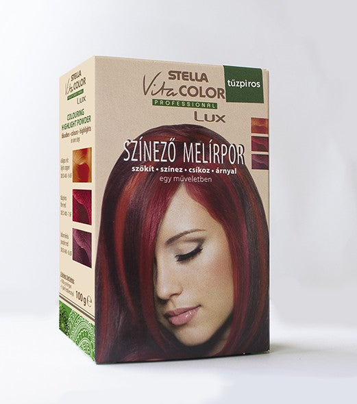 VitaColor barva za pramena - vijolično rdeča 100gr