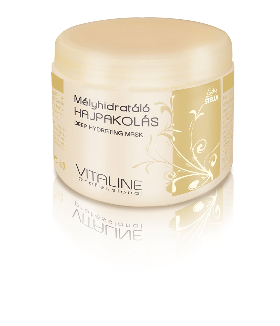 Vitaline globinsko hranljiva hidratantna maska za lase z arganovim oljem in keratinom 500g