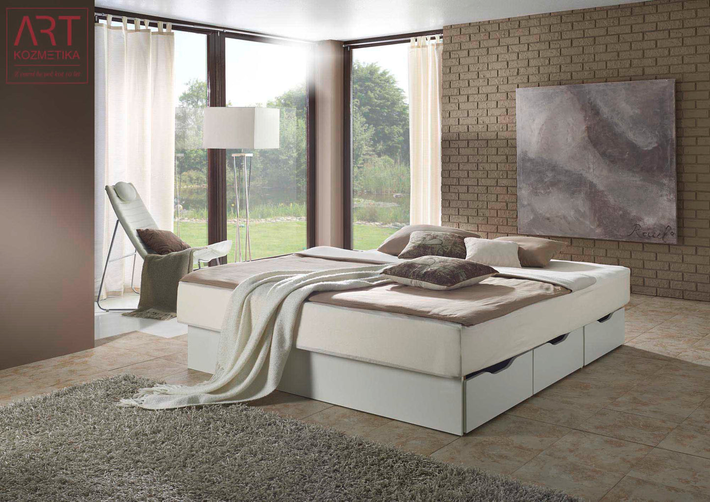 Vodna postelja TAYA | Dual 180x210cm