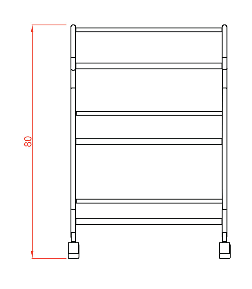 Voziček za odlaganje Fox-1013  | Help |