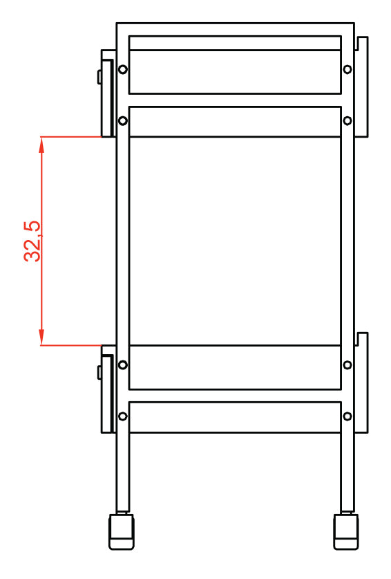 Voziček za odlaganje Fox-1019 | Easy+ |