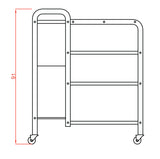 Voziček za odlaganje Fox-1031  Mobile 