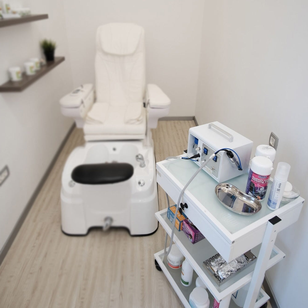 Voziček Facile+ v kozmetičnem salonu