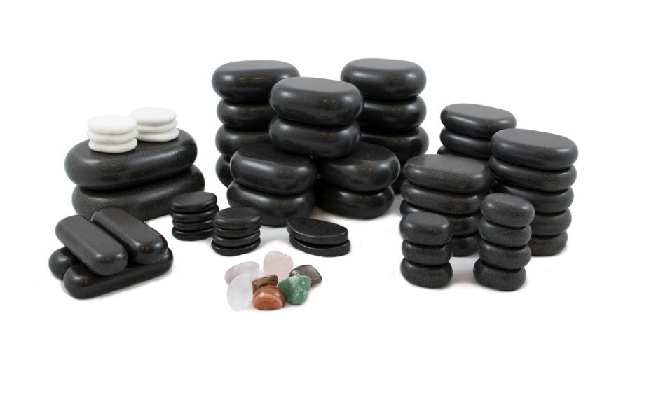 Vroči kamni Breathe | Set 64 kamnov