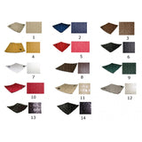 Barvni vzorci za frizerski umivalnik