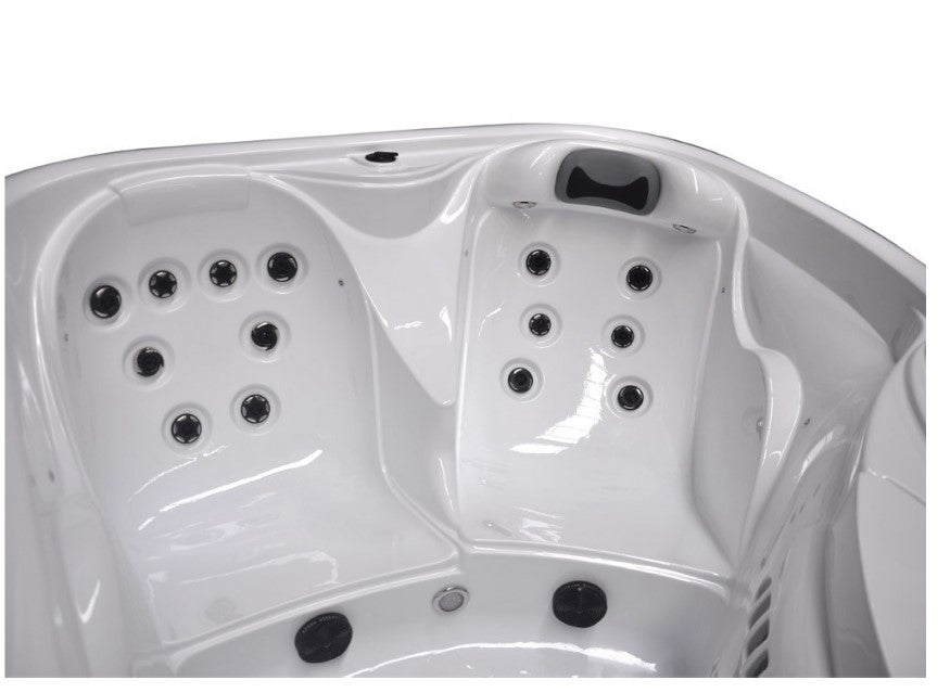 Zunanji SPA masažni bazen ART - Daylight hrbtne šobe