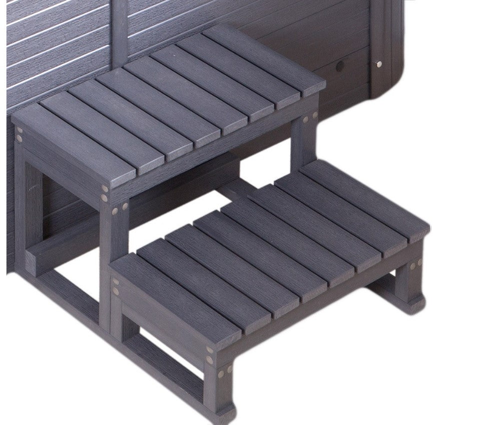 Zunanji SPA masažni bazen ART - Daylight stopnička